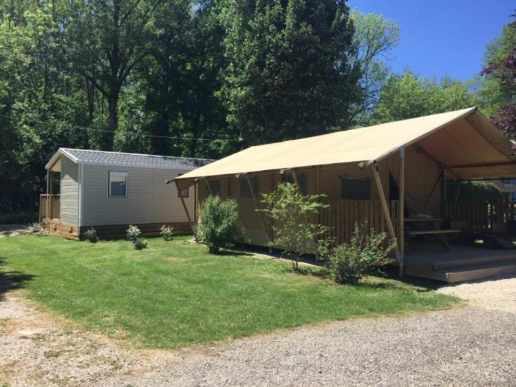 Camping De La Bonnette Caylus Exterior foto